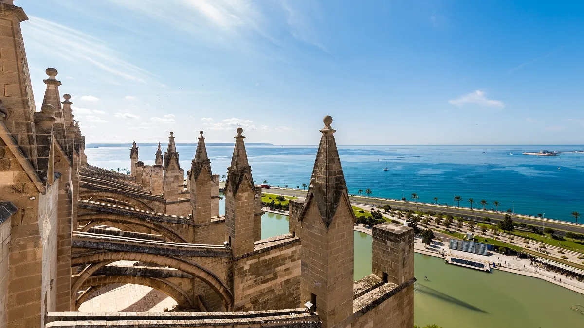 La Catedral de Mallorca reobre les terrasses a partir de dijous