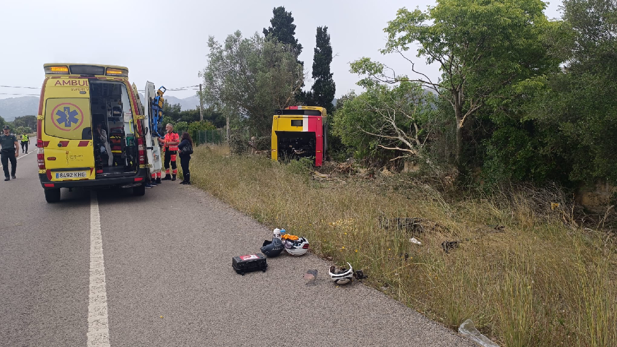 Mor un ciclista en un accident amb un autobús del TIB