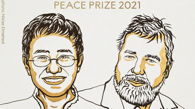 Els periodistes Maria Ressa i Dmitry Muratov guanyen el Premi Nobel de la Pau