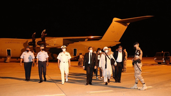 Completada amb èxit la primera evacuació espanyola a l’Afganistan