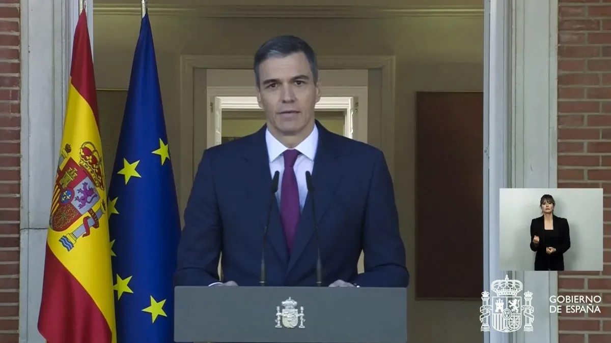 Pedro Sánchez: “La meva dona i jo sabem que aquesta campanya de descrèdit no s’aturarà”