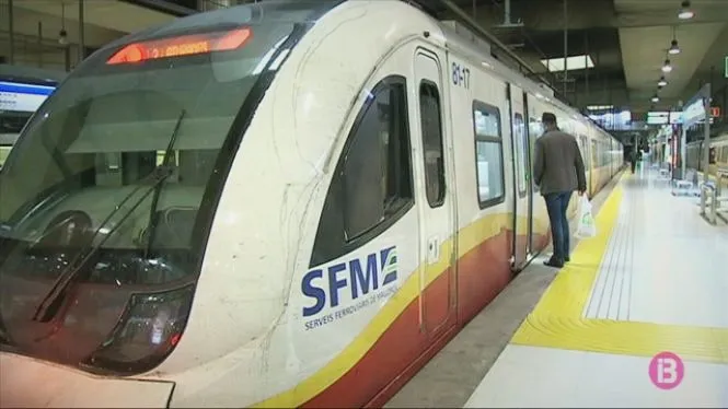 SFM cancel·la quatre trajectes del tren a Inca i quatre del metro fins a la UIB