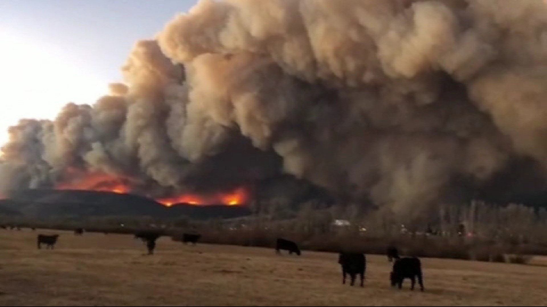 Continua l’incendi a l’estat de Colorado, als Estats Units