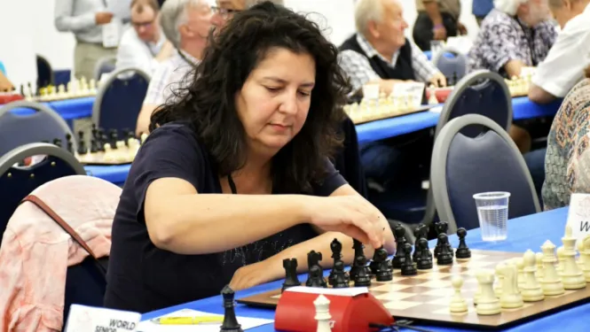 Mónica Calzetta, la reina dels escacs