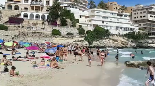 Palma regula l’aforament de les seves platges per evitar aglomeracions