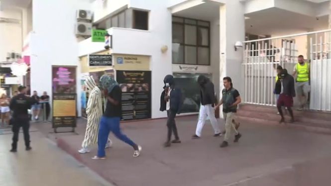 La Guàrdia Civil deté 16 persones en una operació antidroga a Sant Antoni