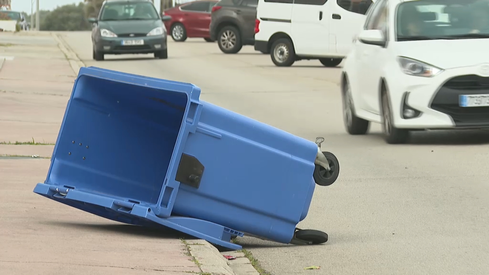 Situació complicada a Menorca pel vent i la mala mar