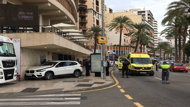 Mor la dona atropellada al Passeig Marítim de Palma