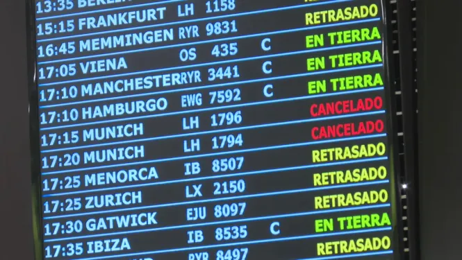 Primeres cancel·lacions a l’Aeroport de Palma per la vaga de transports convocada a Alemanya