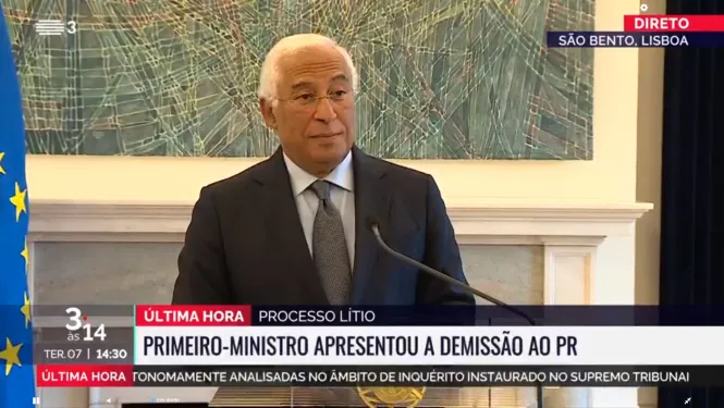 Dimiteix el primer ministre de Portugal, António Costa, per estar investigat en un cas de corrupció