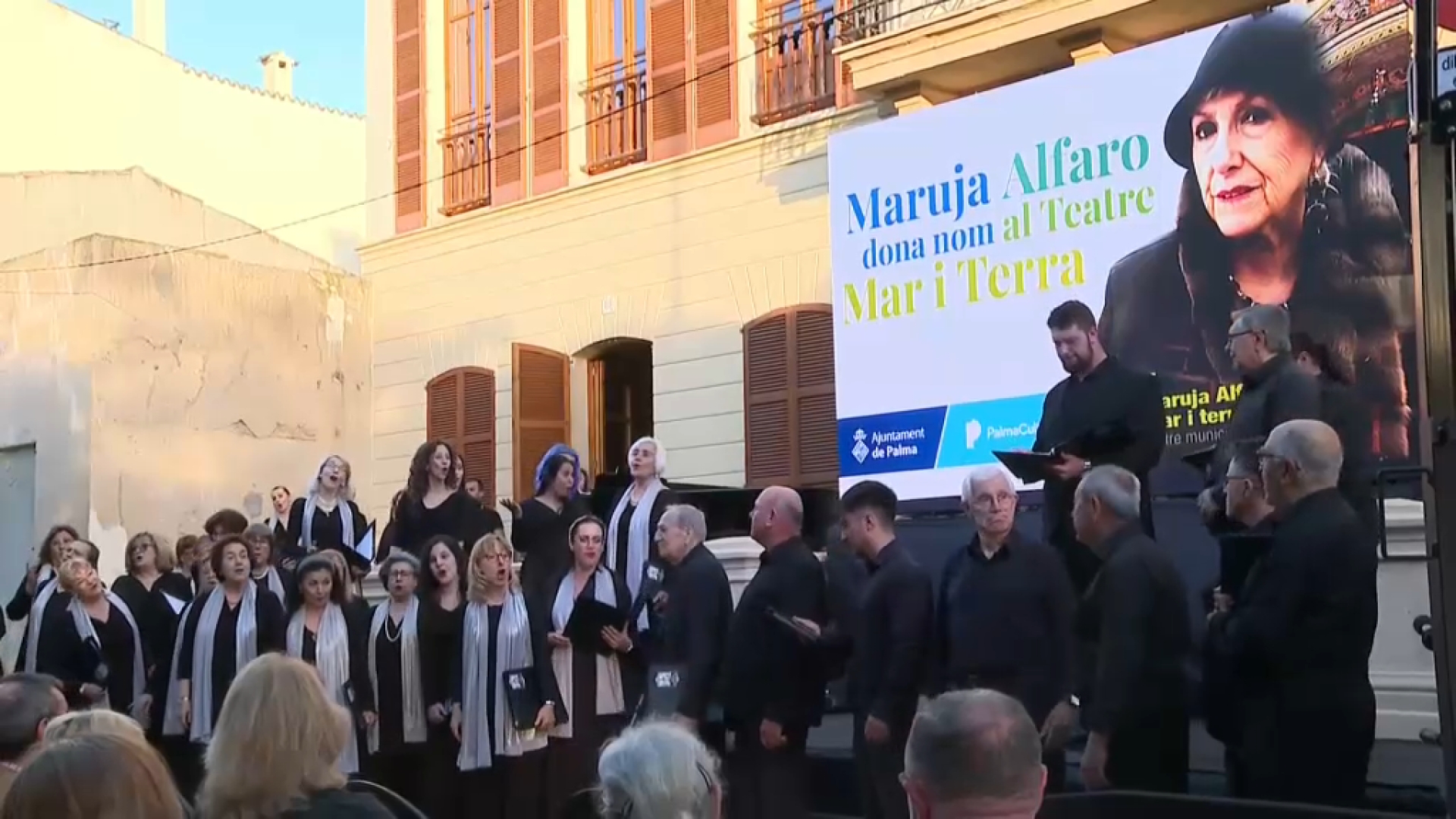 L’actriu Maruja Alfaro ja té un teatre amb el seu nom