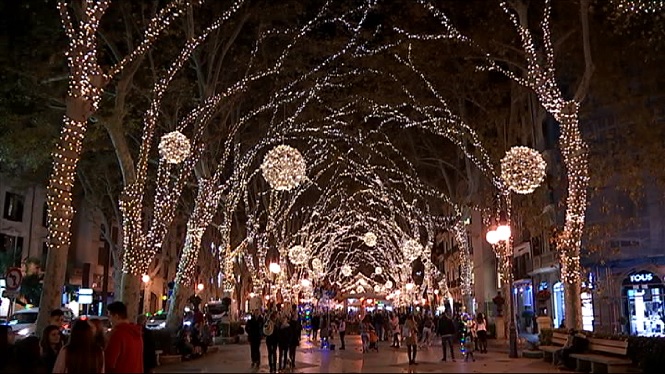 Cort apagarà les llums de Nadal al centre de Palma a partir de les 22h