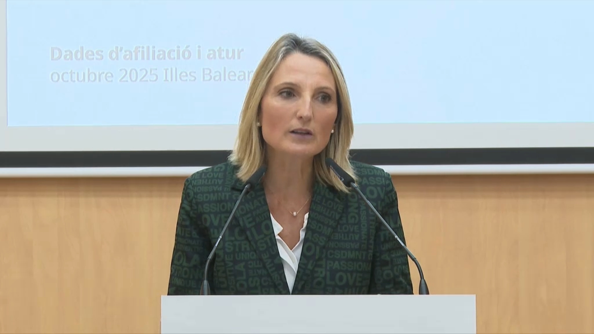 Cabrer: “L’ocupació d’octubre constata la desestacionalització”