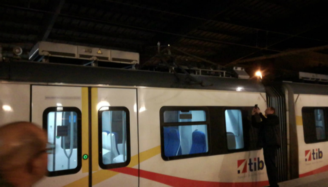 Nova incidència al servei de tren elèctric al primer tren en direcció Palma