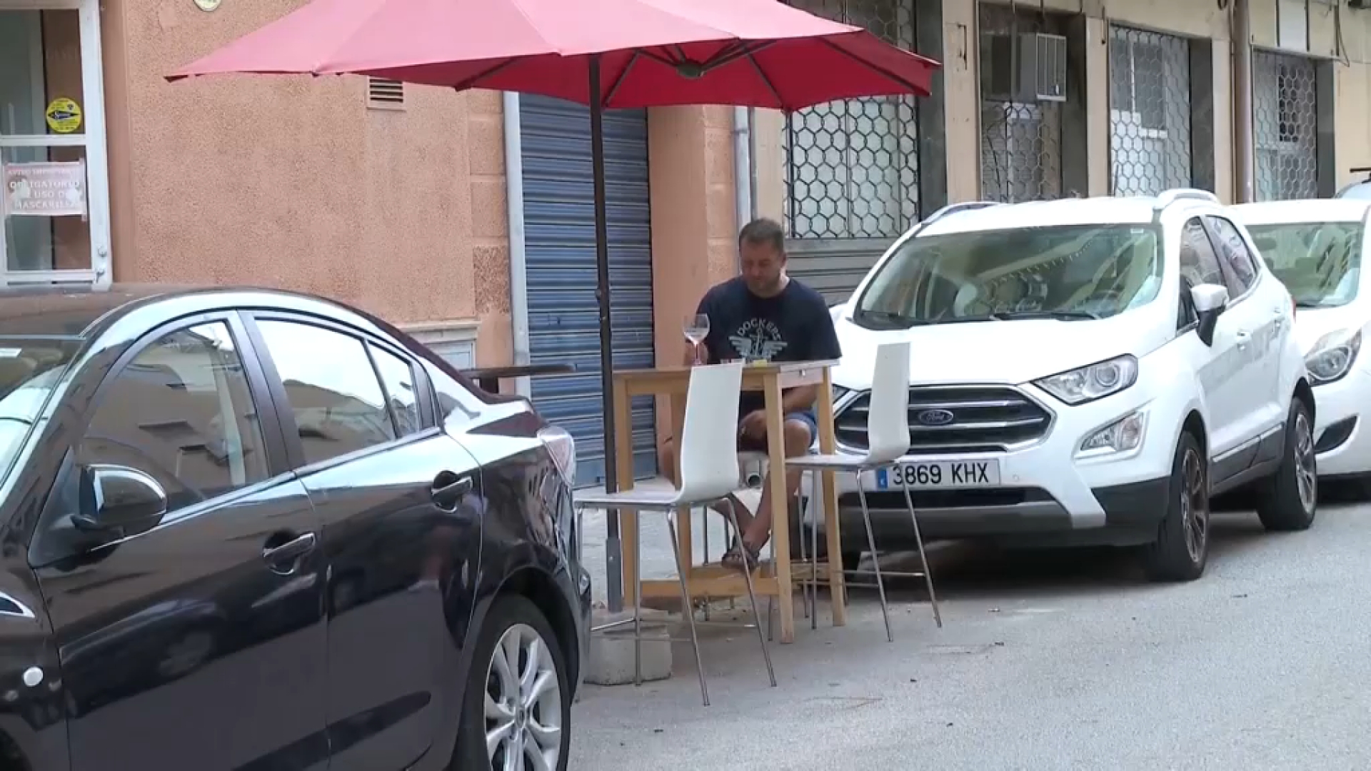 Es recuperen unes 2.000 places d’aparcament després de retirar-se les terrasses dels bars a Palma