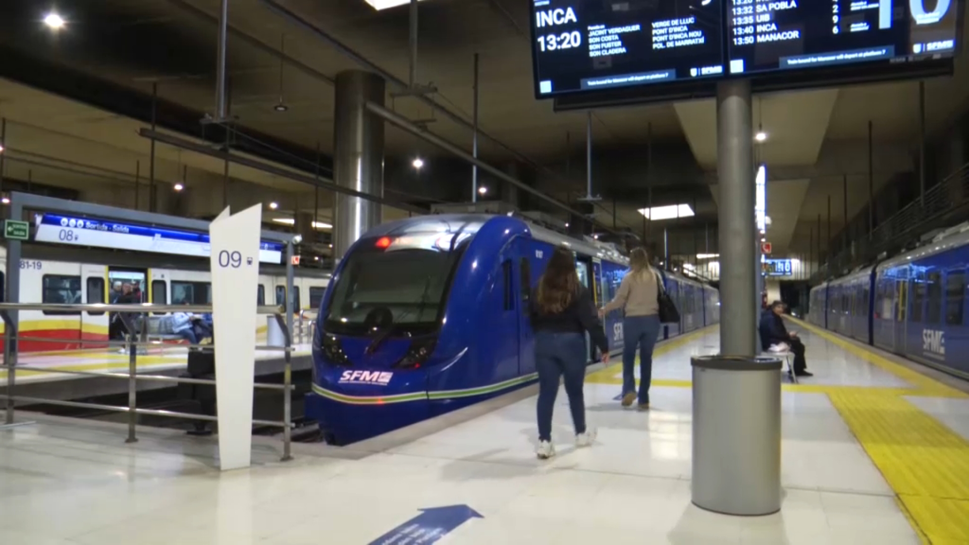 Sense tren entre la Intermodal i es Pont d’Inca Nou tot el cap de setmana