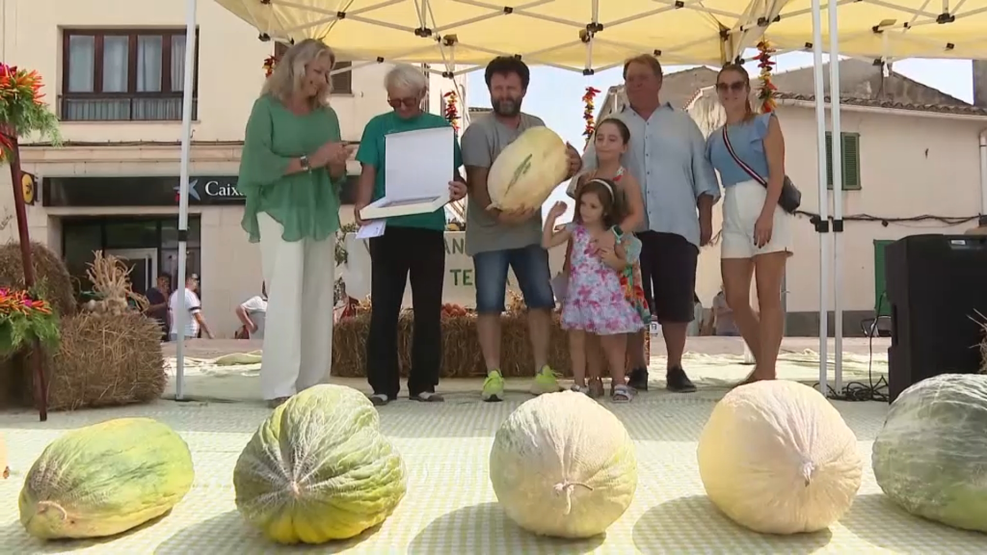 Sebastià Jaume i Bernat Andreu guanyen el concurs del meló més feixuc de Vilafranca de 2025