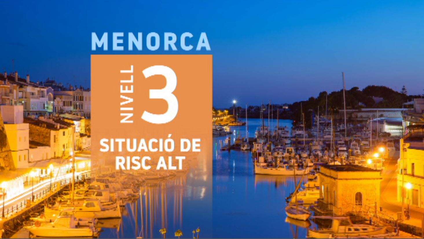 Menorca passa aquest dimarts a nivell 3 després de superar amb escreix el milenar d’afectats