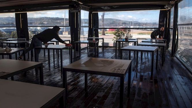 Els restauradors de Mallorca demanen que s’obrin ja els interiors dels restaurants