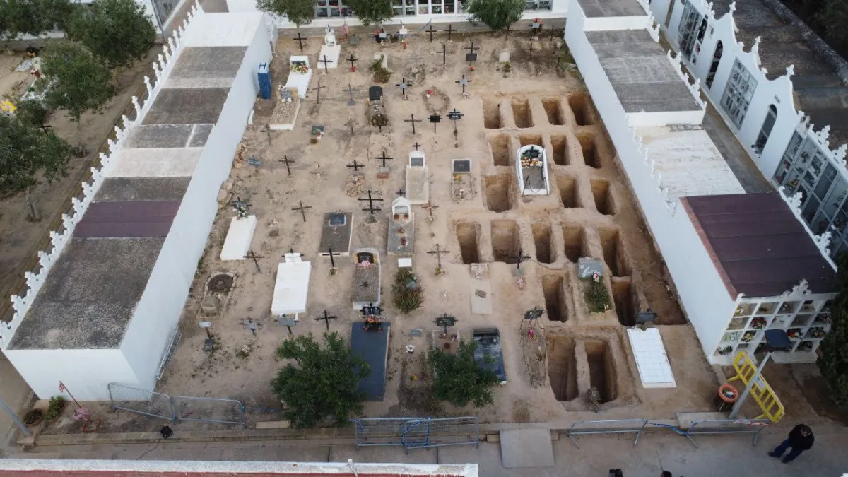 Identificada una primera víctima del penal franquista de Formentera, enterrada en el cementeri de Sant Francesc