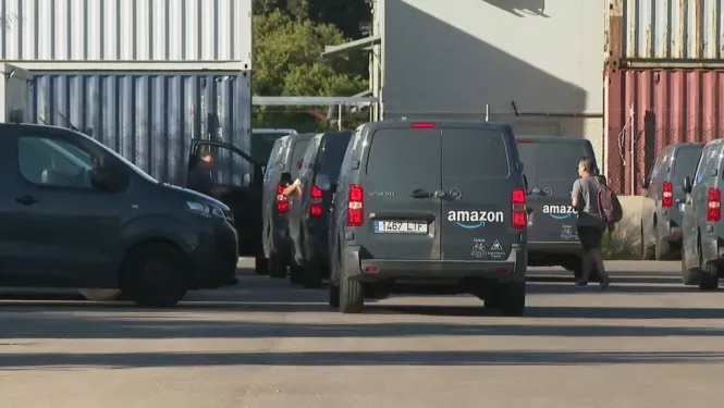 Amazon tanca una de les empreses de repartiment a Mallorca i deixa al carrer 50 treballadors