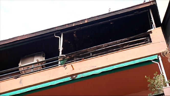 Dues persones, afectades en un incendi a s’Arenal de Llucmajor