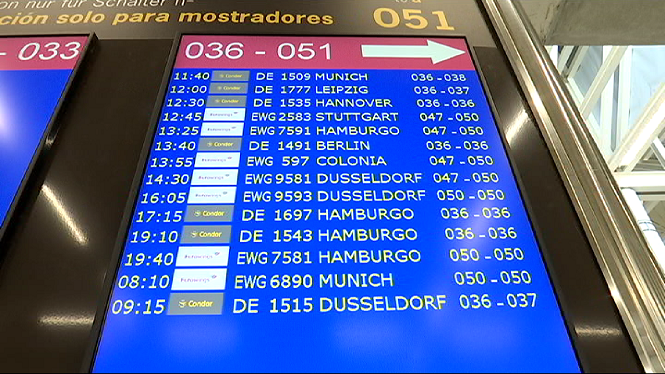 Els passatgers amb destinació Alemanya han de presentar un test negatiu per entrar al país