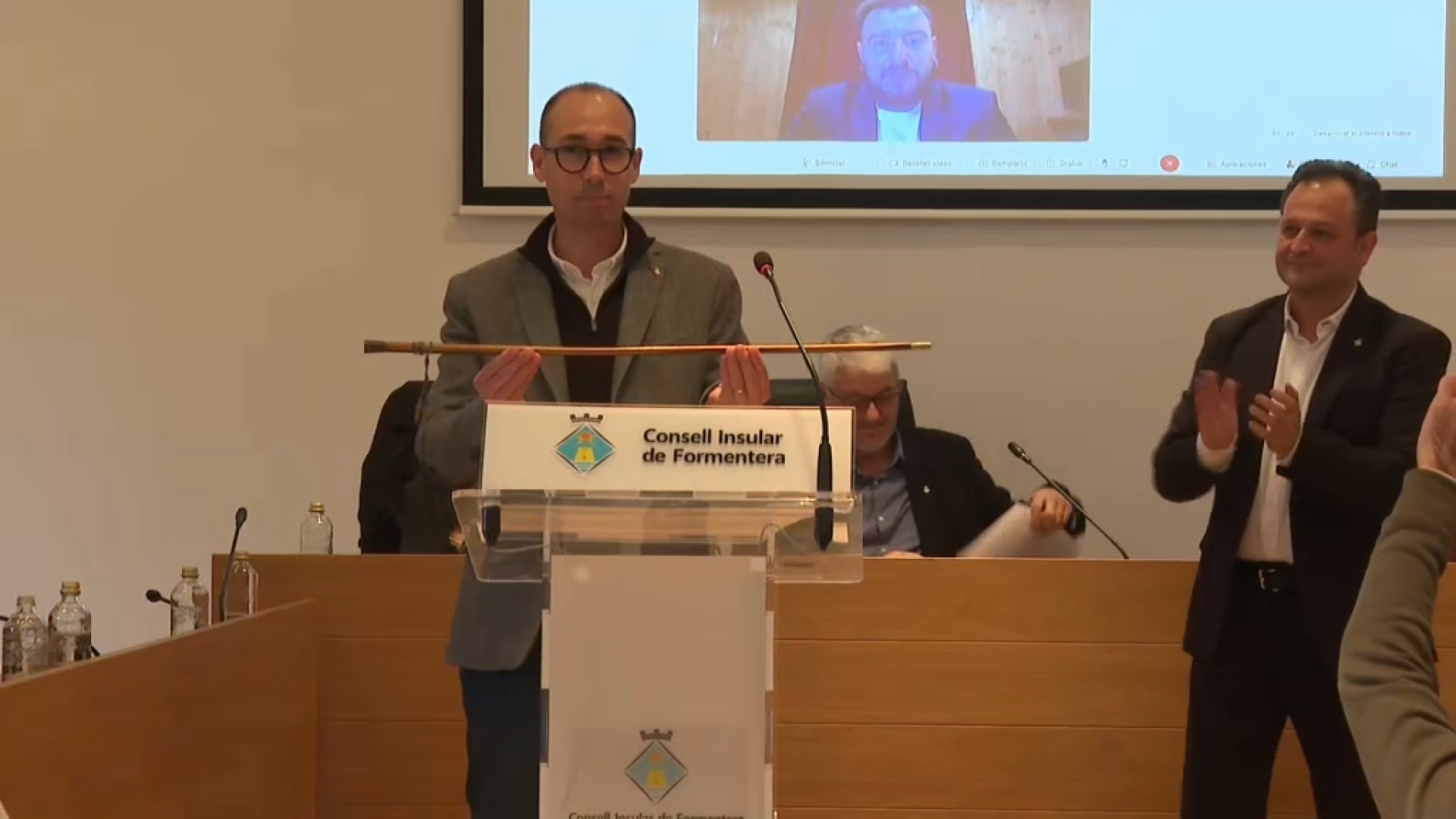 Óscar Portas, nou president del Consell de Formentera