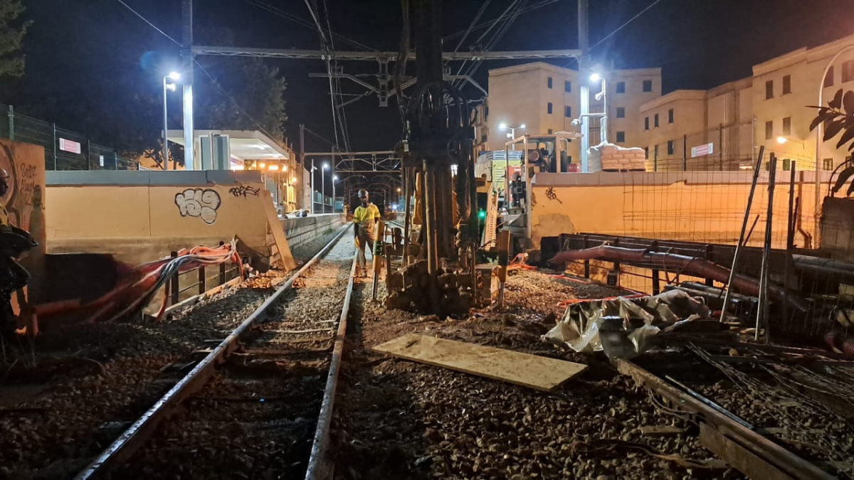 Canvien els horaris del tren a causa de les obres