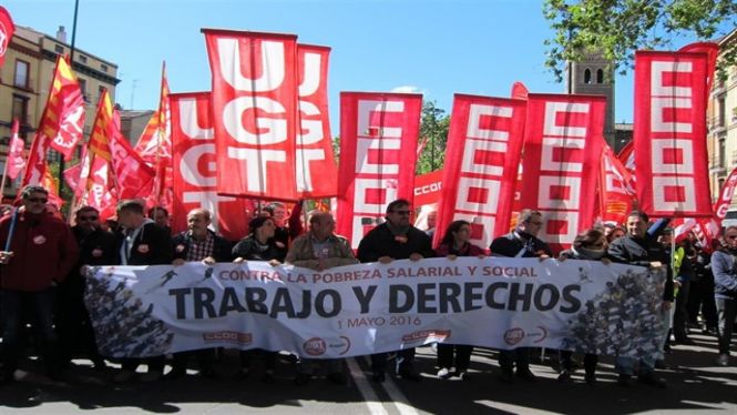 Els sindicats criden a la mobilització el primer de maig