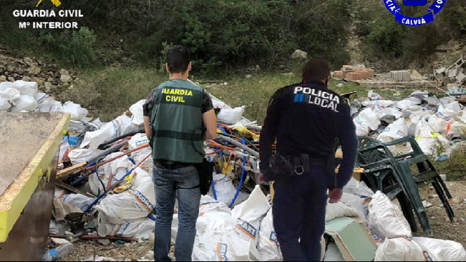 Denuncien una empresa per abocar residus a una Àrea Natural d’Especial Interès a Calvià