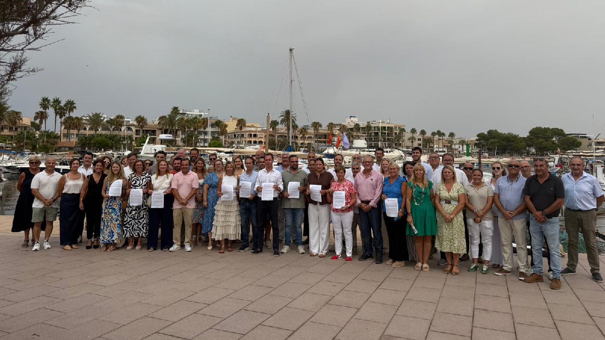 Front comú del PP de Mallorca contra l’arribada d’embarcacions irregulars