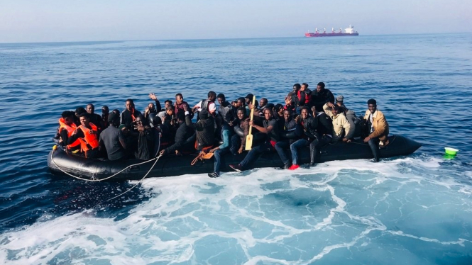 Rescatats 133 immigrants a l’estret de Gibraltar