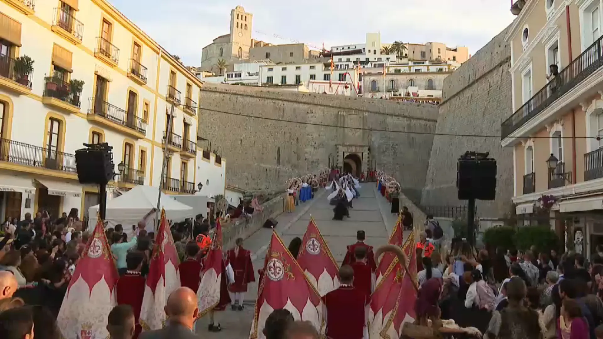 Arrenca la 24a edició de l’Eivissa Medieval amb un espectacle itinerant