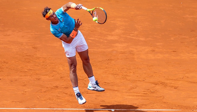 Rafel Nadal debuta amb victòria a la Caja Mágica