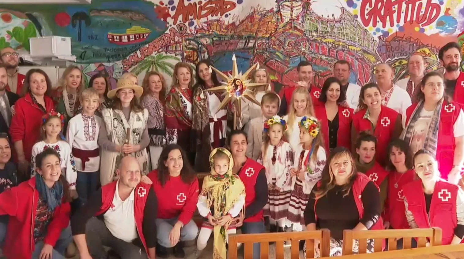 La comunitat ucraïnesa d’Eivissa agraeix amb un concert de nadales la feina de la Creu Roja