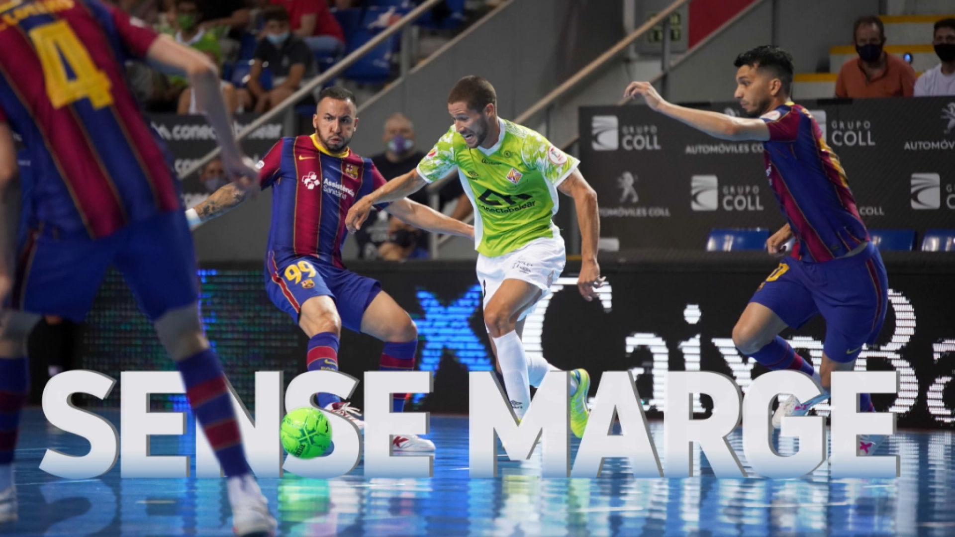 El Palma Futsal perd el primer partit contra el FC Barcelona