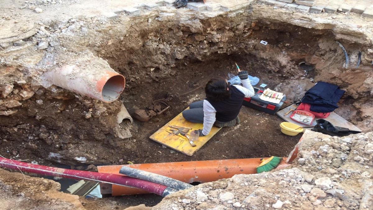 La troballa de restes de l’antiga Ciutadella musulmana no atura les obres