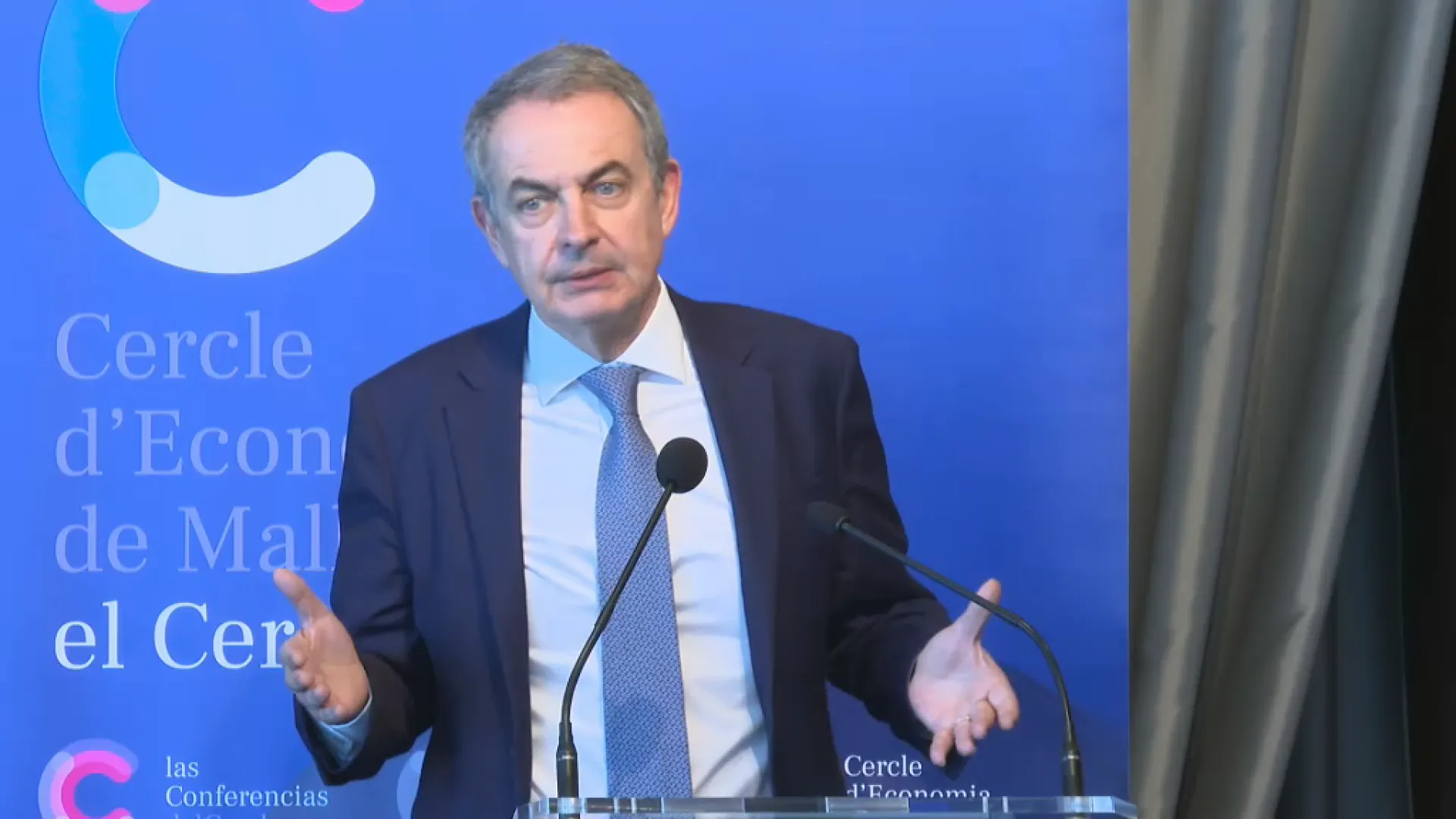 José Luis Rodríguez Zapatero adverteix que no és descartable una nova recessió econòmica