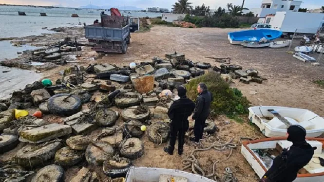 Retirats prop de 1.600 morts i 3 embarcacions enfonsades de s’Estany des Peix