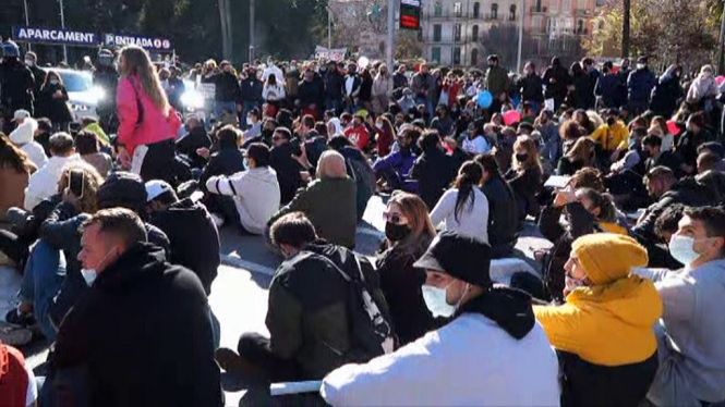 Fins a 4.000 persones de diferents sectors es manifesten a Palma per reclamar ajudes al Govern