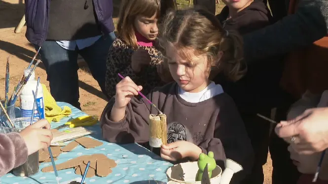 Els infants d’Eivissa aprenen la importància dels insectes pol·linitzadors