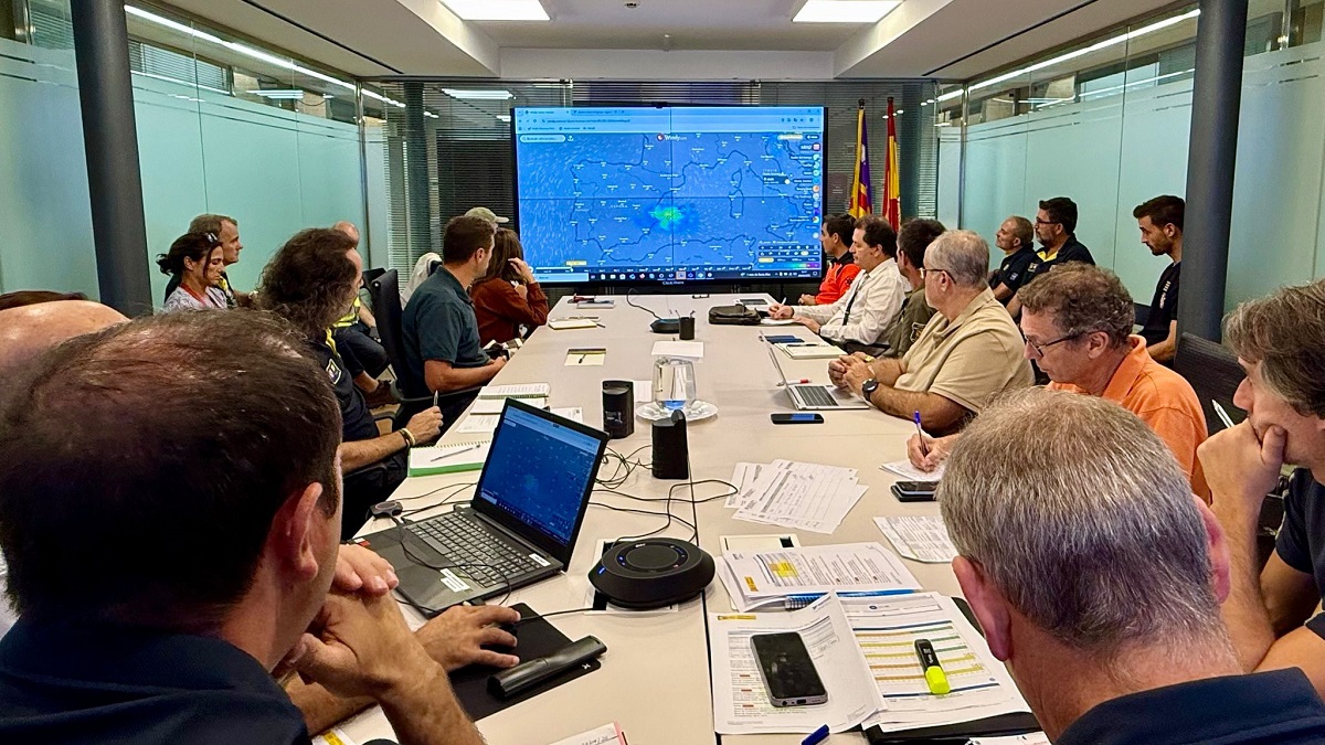 Les Pitiüses i Mallorca, en alerta taronja per fortes pluges i tempestes durant les pròximes hores