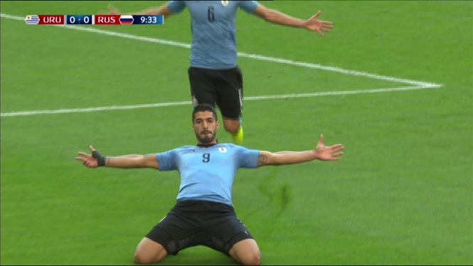 L’Uruguai guanya Rússia i serà el rival d’Espanya a vuitens