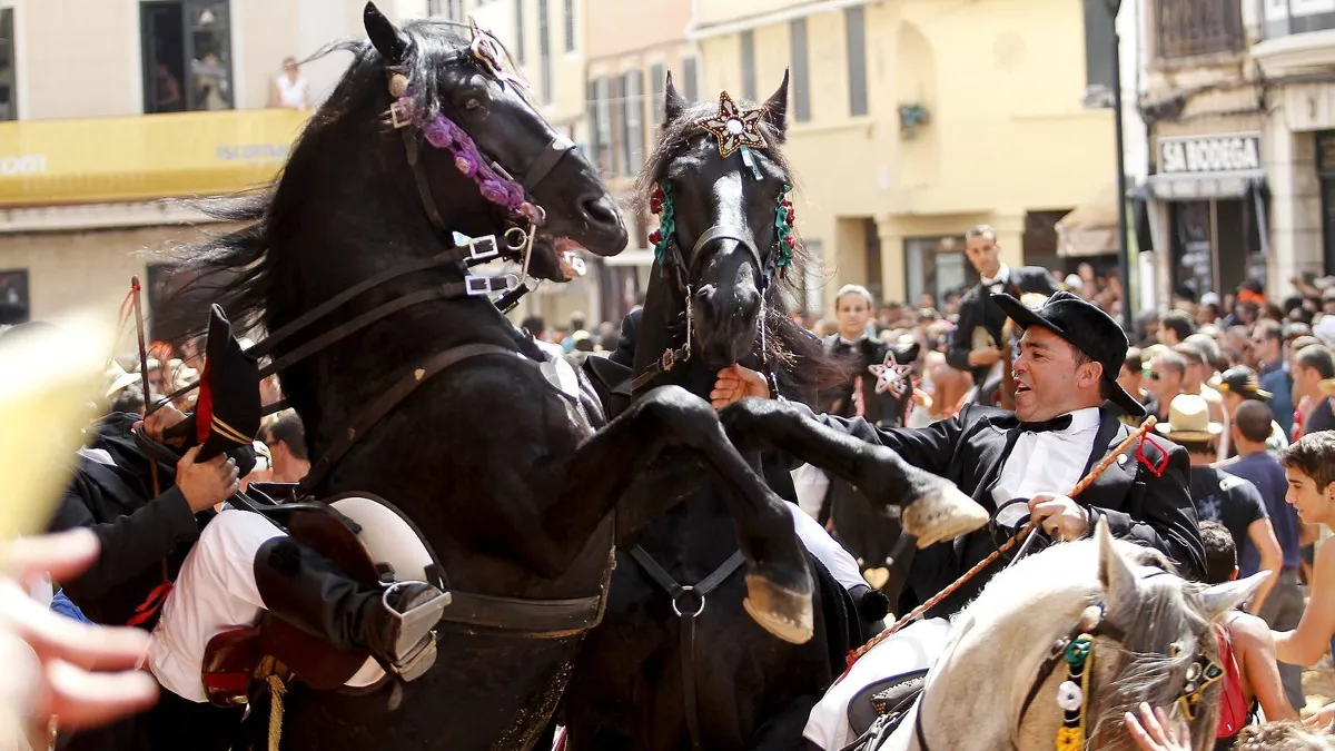 El TSJIB condemna l’Ajuntament de Maó per la fugida de dos cavalls en el jaleo de les festes de Gràcia