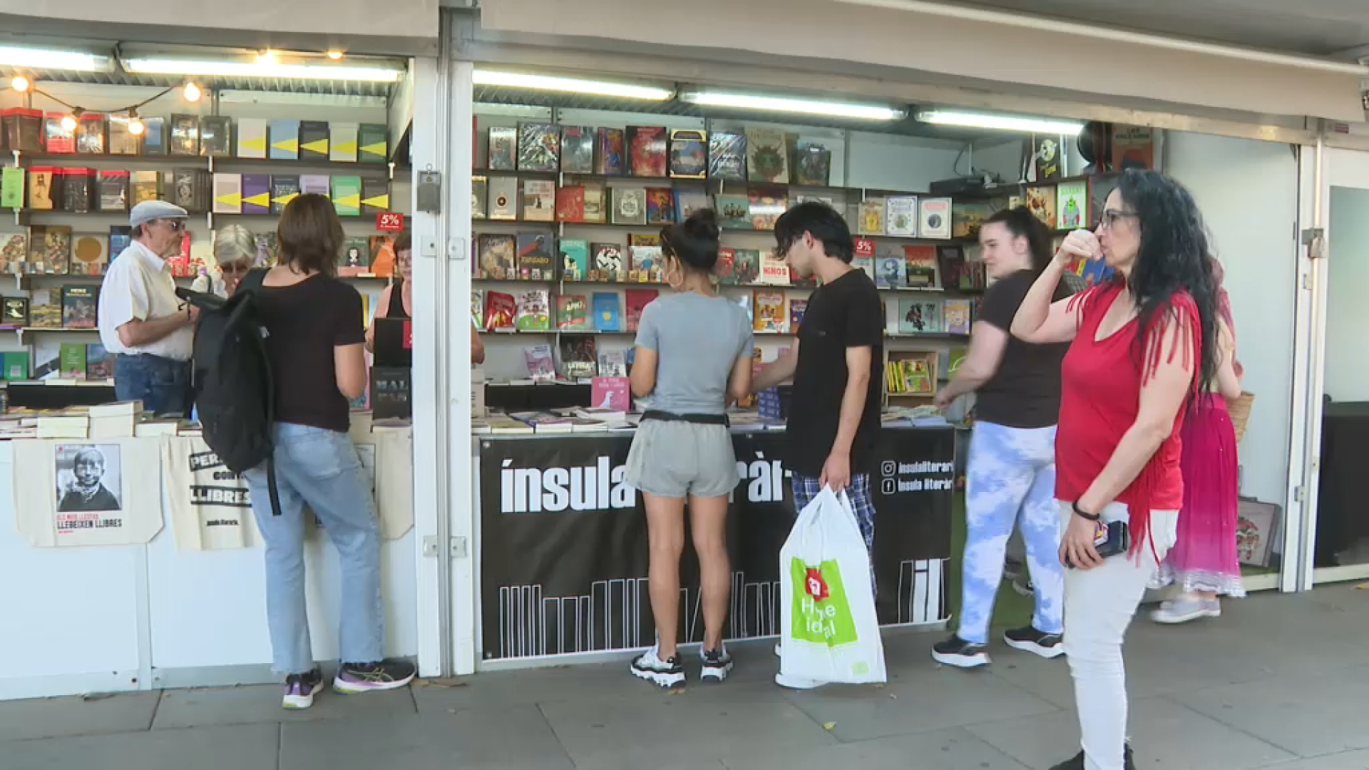 La Fira del Llibre de Palma acaba amb un 5% de vendes més que l’any passat