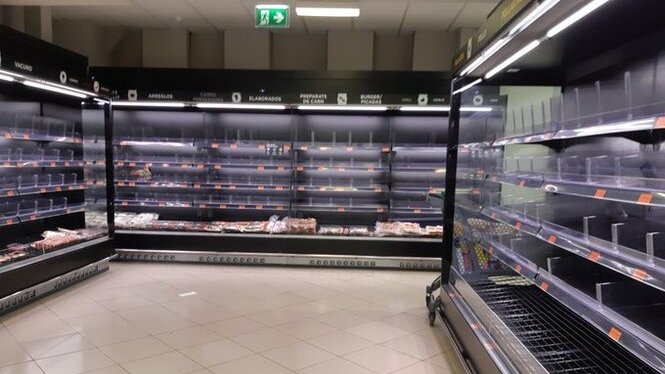 Desabastiment+de+supermercats+arreu+de+les+Illes+a+causa+del+temporal