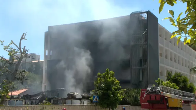 Desallotgen un hotel de Peguera després de declarar-se un incendi