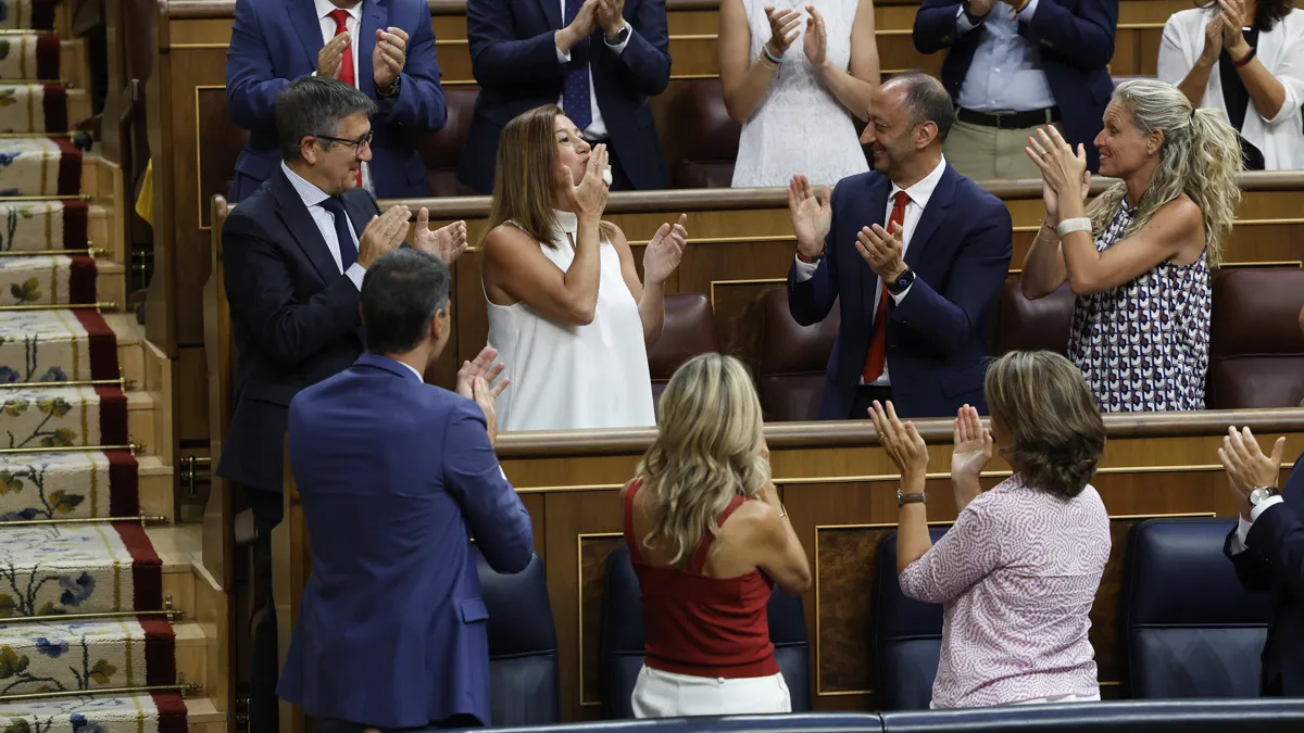 L’expresidenta de les Balears Francina Armengol és elegida per majoria absoluta nova presidenta del Congrés