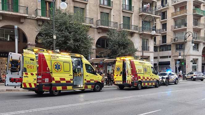 Continuen ingressades les dues nines atropellades al carrer Jaume III de Palma